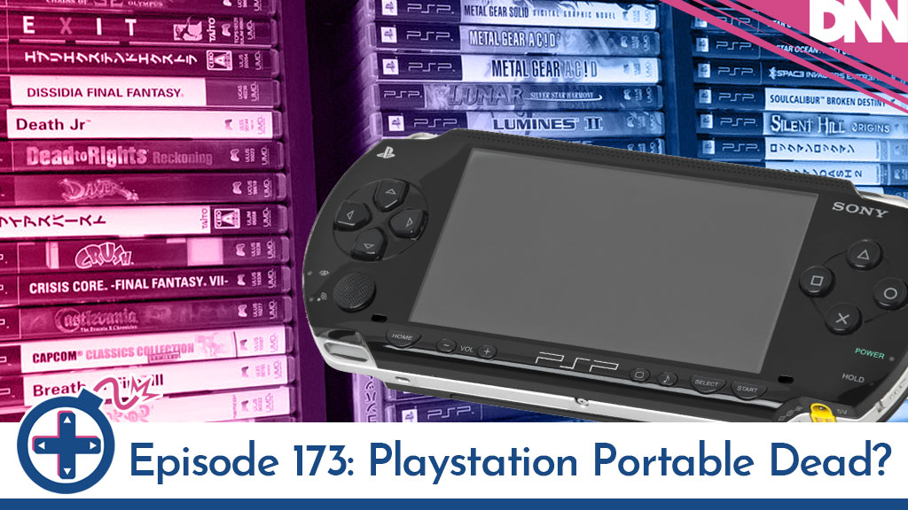 Playstation Portable and a library of it's games